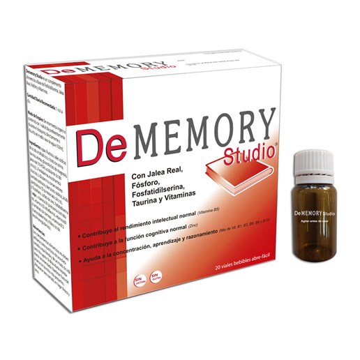Imagen 0 de 20 Viales Studio Dememory Pharma OTC