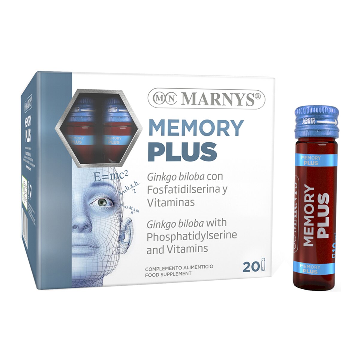 20 Viales Bebibles Memory Plus Marnys 1