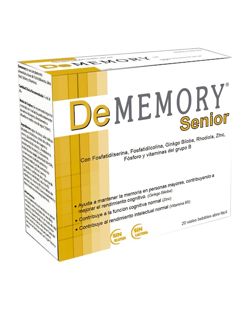 Imagen 0 de Complemento Alimenticio Dememory Senior 20 viales Pharma Otc