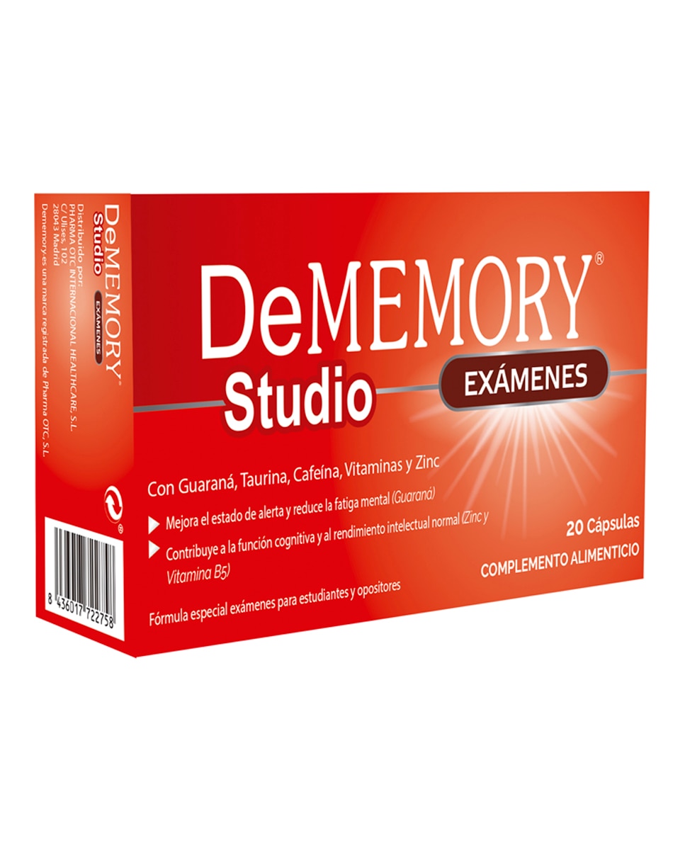 Pharma Otc - Complemento Alimenticio Dememory Studio Pharma Otc.