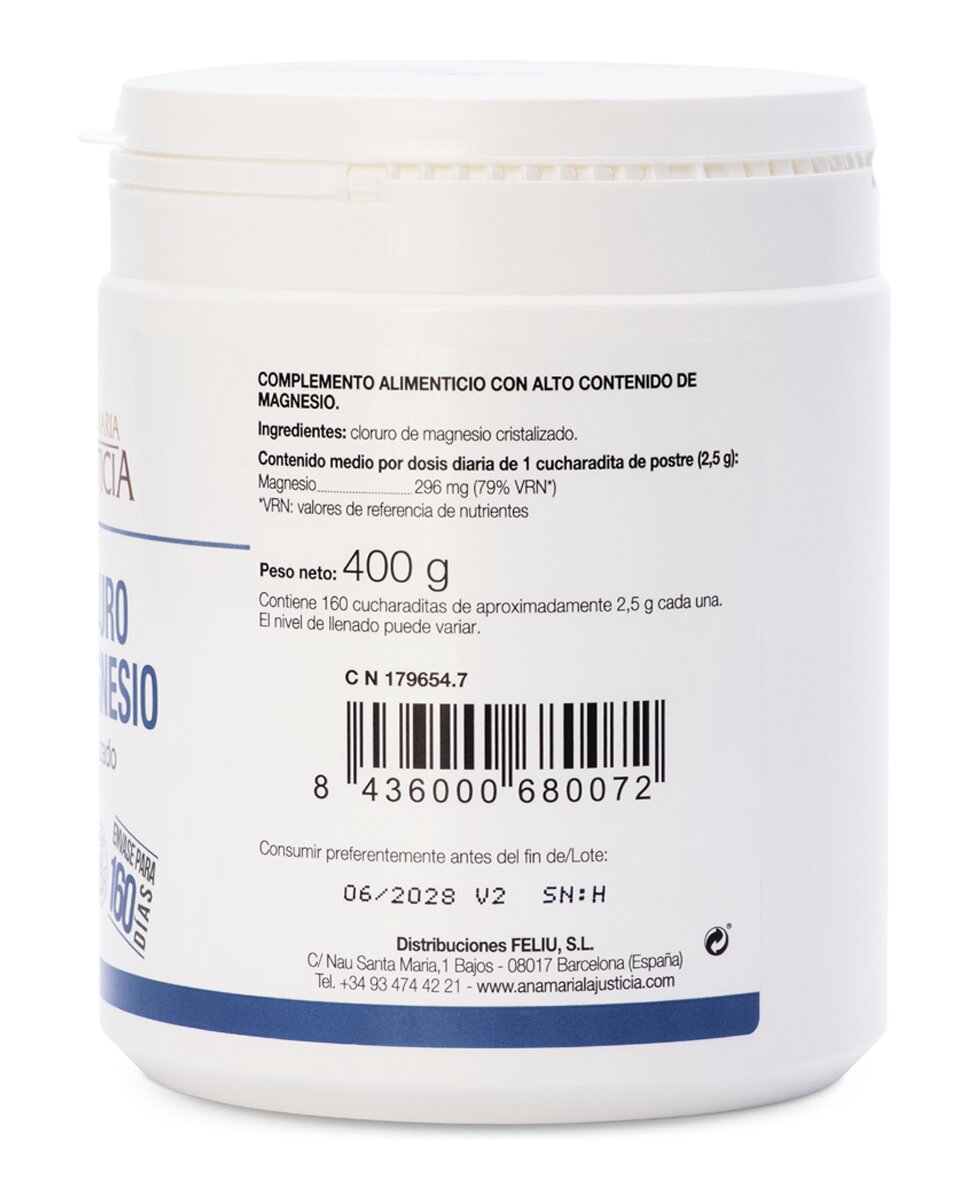 Cloruro de Magnesio 400 g Ana María LaJusticia - 400 g 3