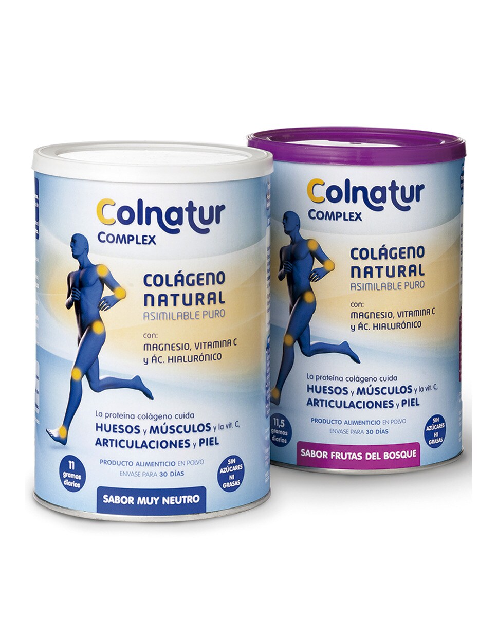 Colágeno Natural Sabor Frutas del Bosque Complex - 345 g 2