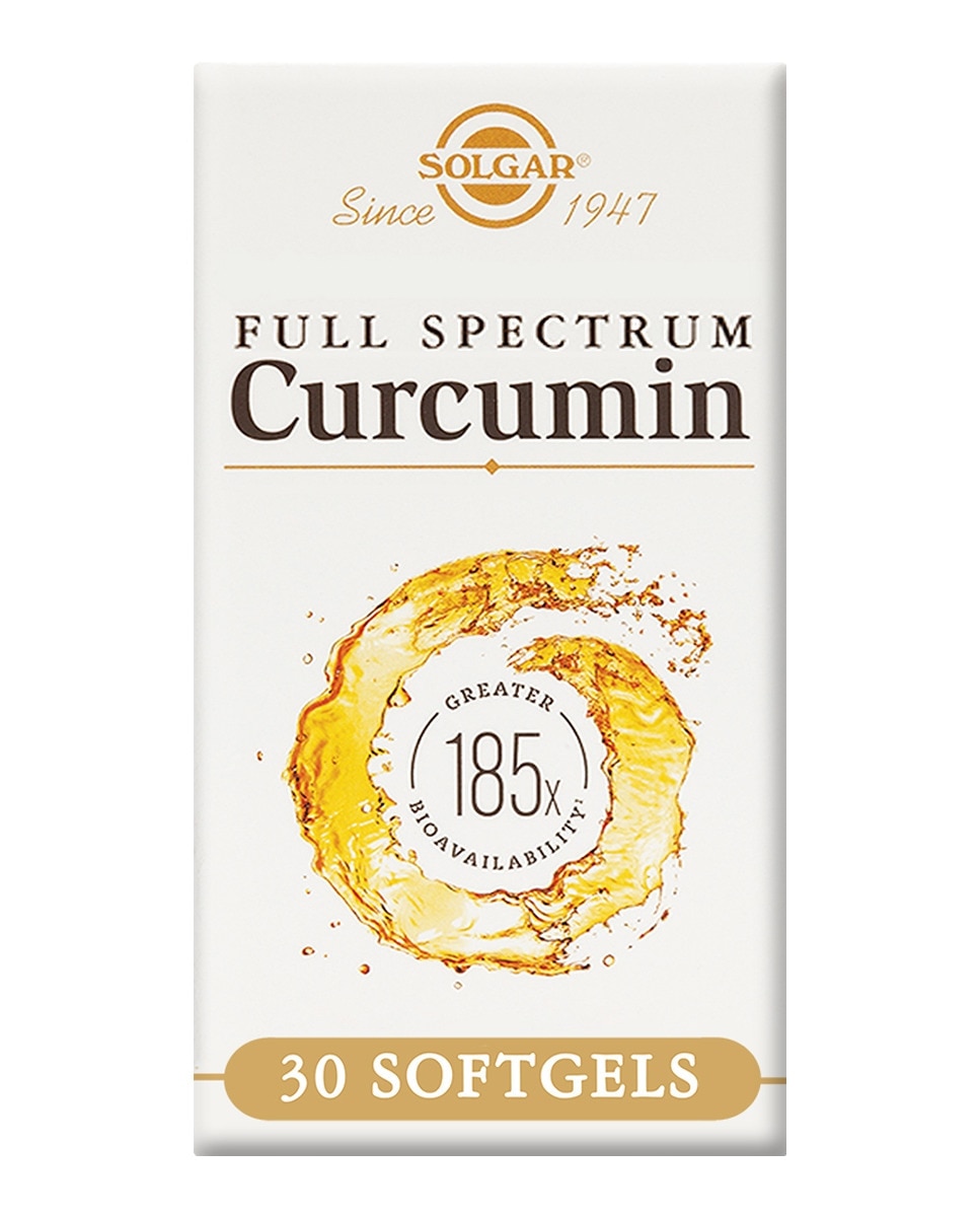 SOLGAR - 30 Cápsulas blandas Full Spectrum Cúrcuma Solgar.