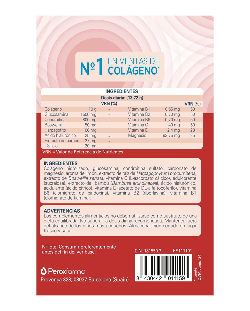 Intensive Colágeno Glucosamina Condroitina Epaplus Arthicare - 284 g 2
