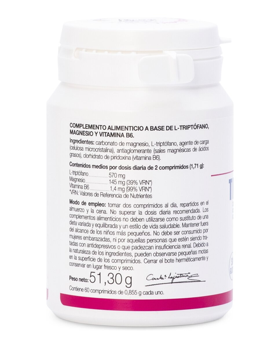 60 Comprimidos Triptófano con Magnesio + Vitamina B6 Ana María LaJusticia 2