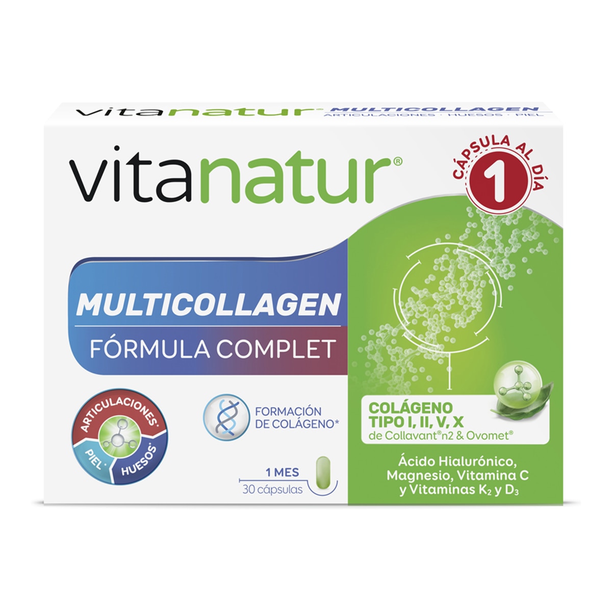 Vitanatur - 30 cápsulas Multicollagen Vitanatur.