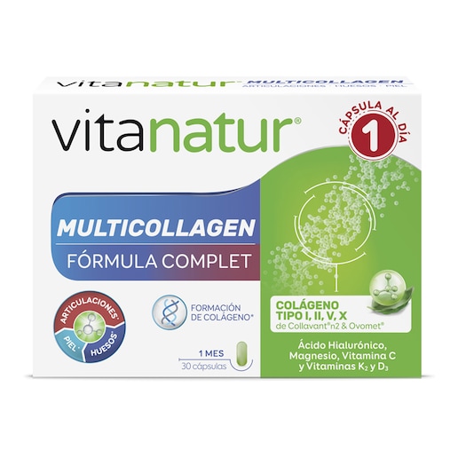 Imagen 0 de 30 cápsulas Multicollagen Vitanatur