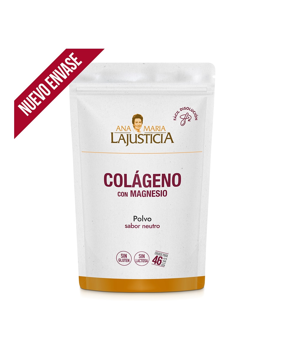 Complemento Alimenticio Colágeno con magnesio y vitamina C - Sabor Fresa 350g  Ana Maria Lajusticia 3