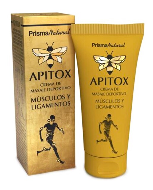 Imagen 0 de Crema de Masaje Apitox Deportivo Músculos y Ligamentos 60 ml Prisma Natural