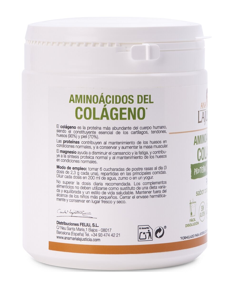Complemento Alimenticio Aminoácidos Del Colágeno Sabor Cookies & Cream Polvo 350 g Ana María LaJusticia 2