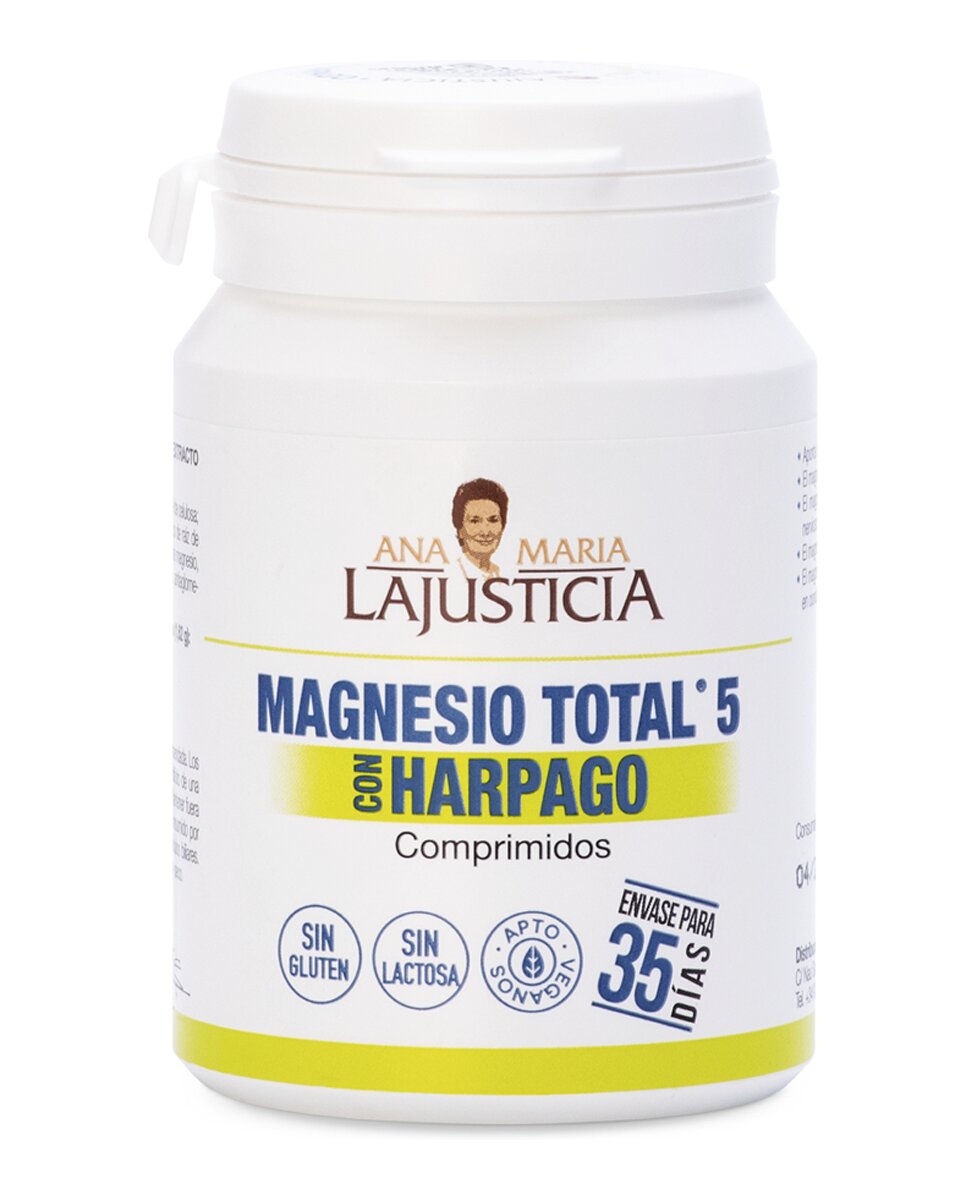Imagen 0 de 70 Comprimidos Magnesio Total 5 Con Harpago Ana María LaJusticia