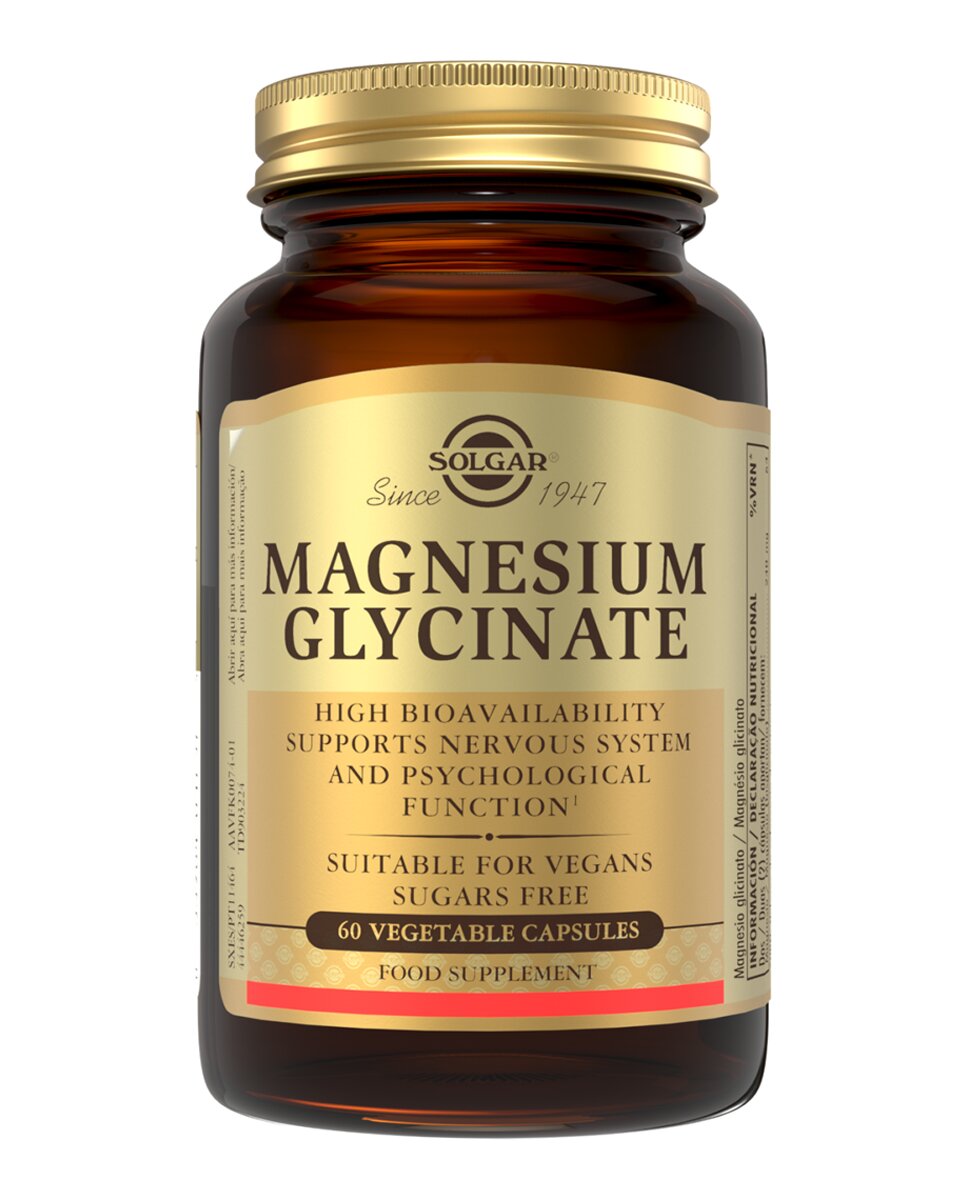 Imagen 0 de 60 Cápsulas Magnesio Bisgli Solgar