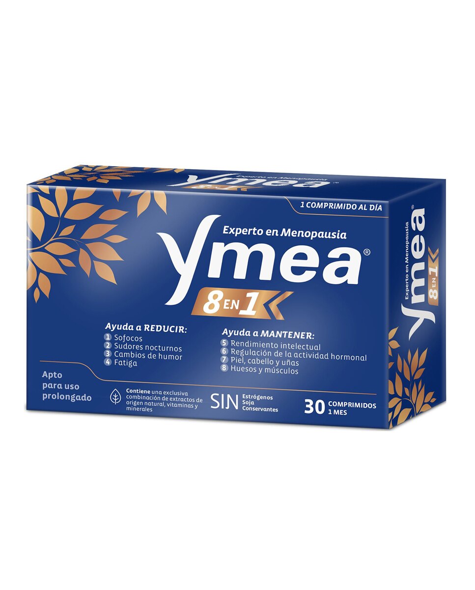 Imagen 0 de Cápsulas Menopausia 8 en 1 Ymea