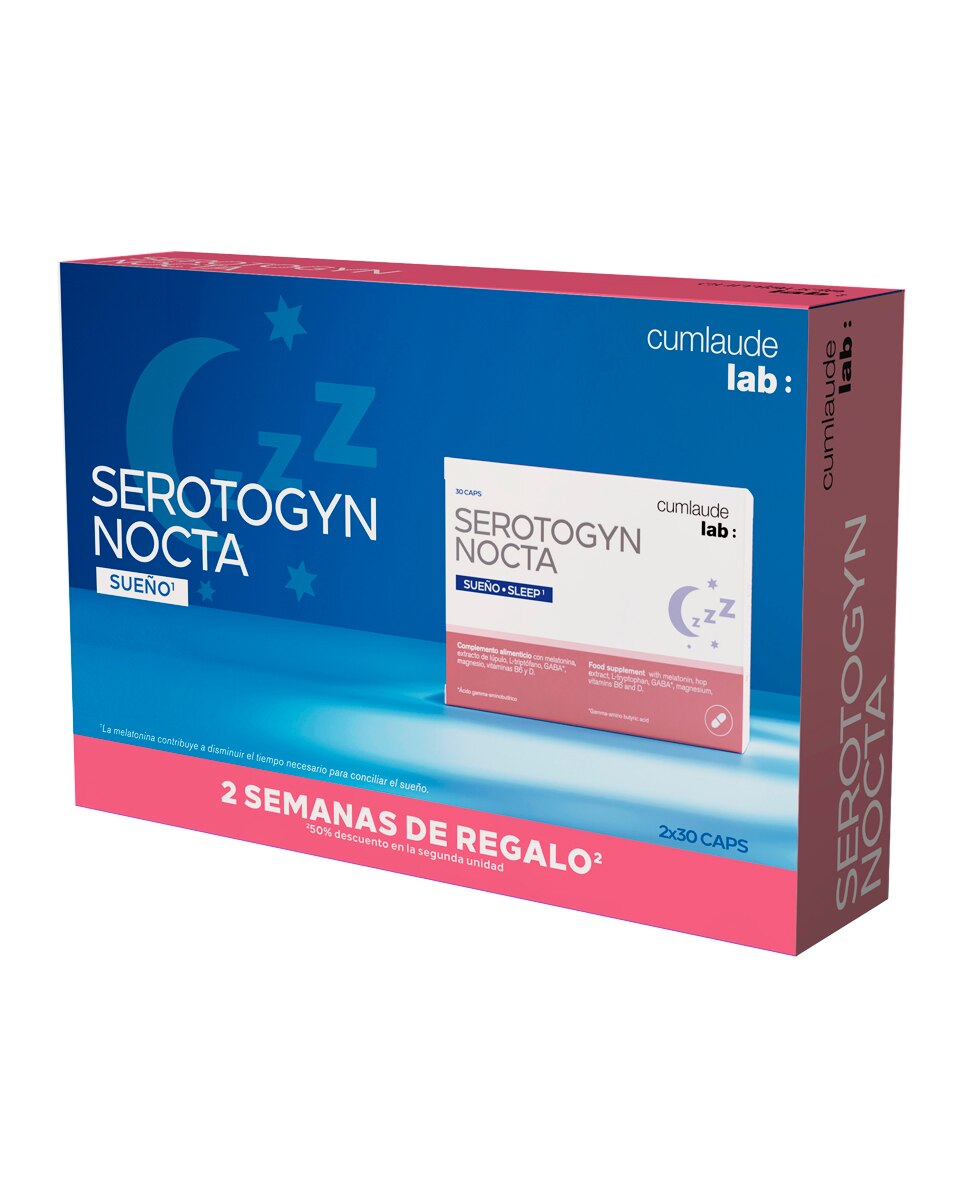 Imagen 0 de Duplo Complemento Alimenticio Serotogyn Nocta Cumlaude