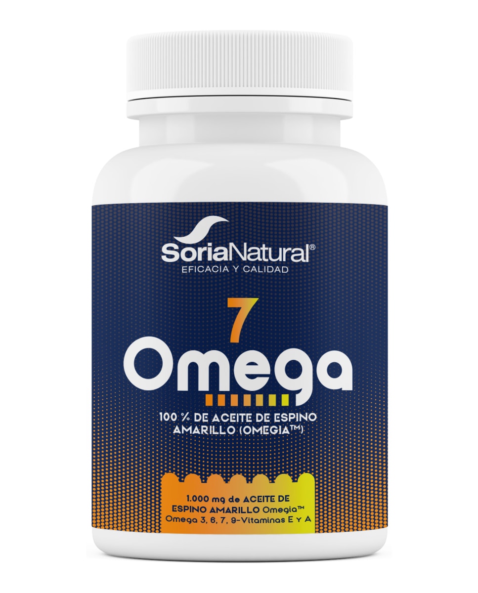 Soria Natural - 60 Perlas Omega 7 Vegano Soria Natural.