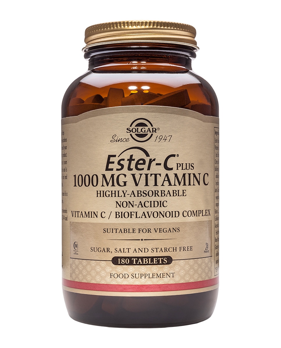 SOLGAR - 180 Comprimidos Ester-C® Plus Solgar.