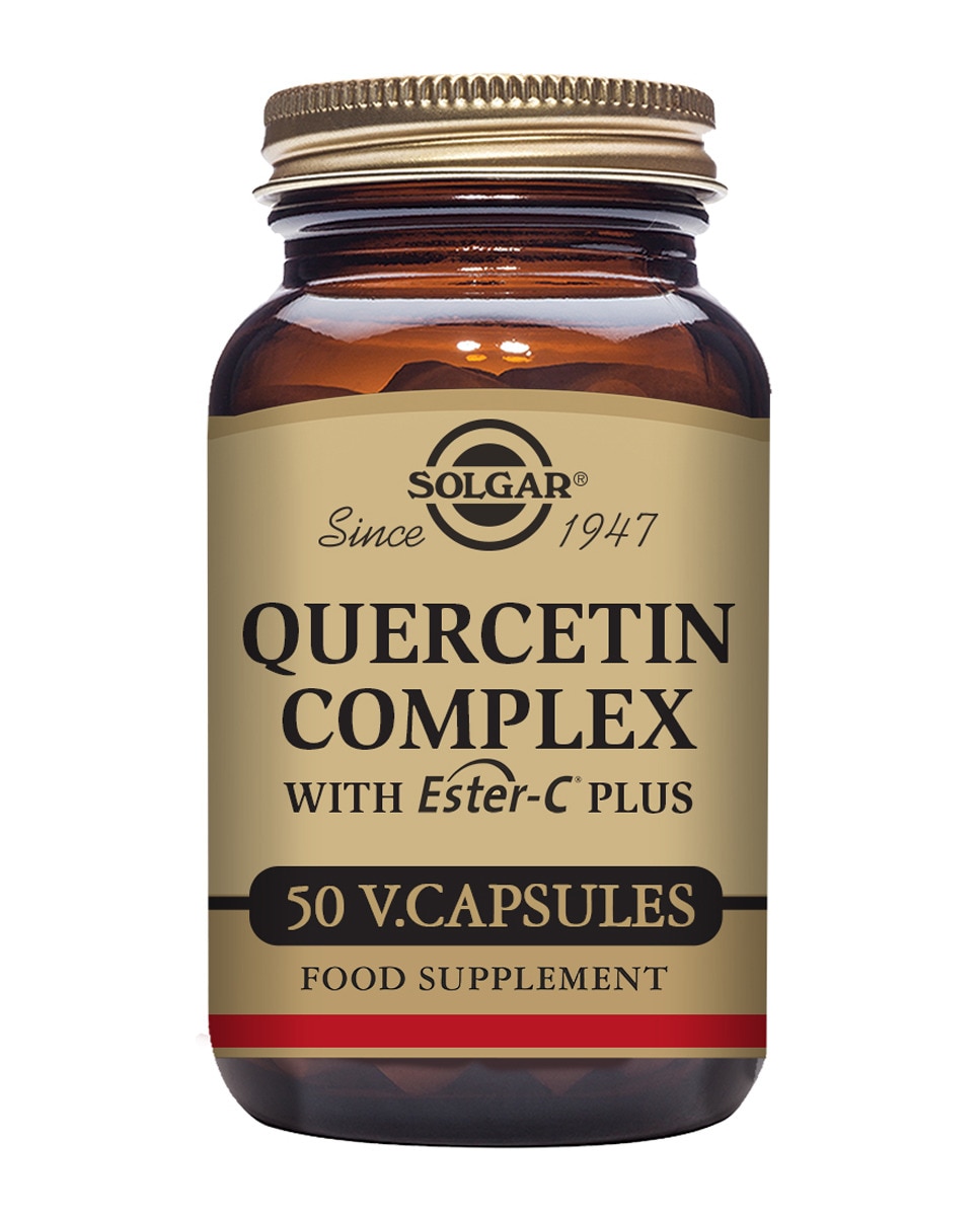 SOLGAR - 50 cápsulas vegetales Quercitina Complex Ester C Plus Solgar.