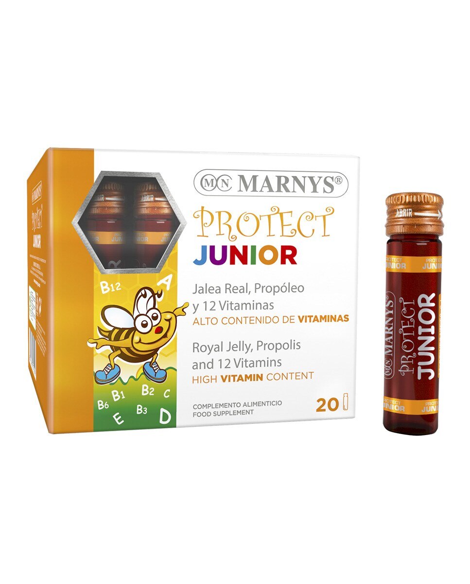 Viales Jalea Real + Propoleo + 12 Vitaminas Protect Junior Marnys 2