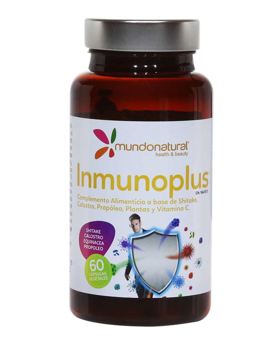 60 cápsulas Inmunoplus Mundo Natural 1