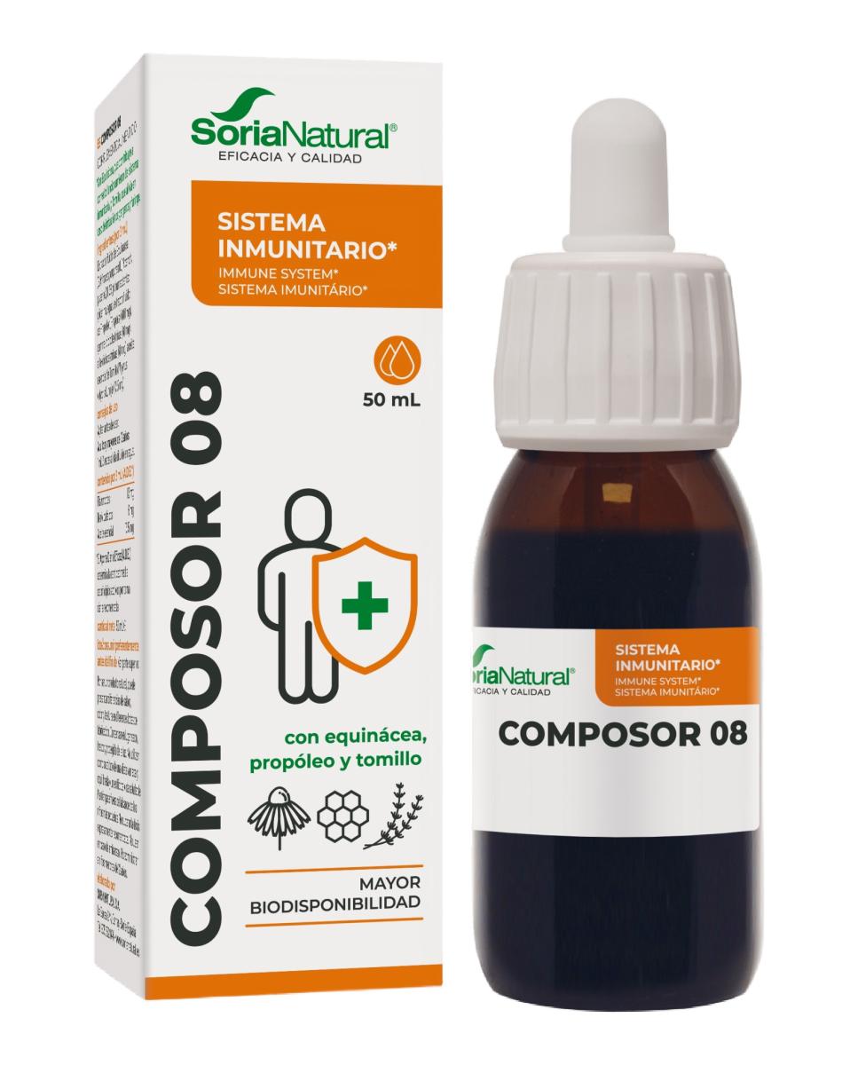 Composor 08 echina complex Siglo XXI Soria Natural - 50 ml 2
