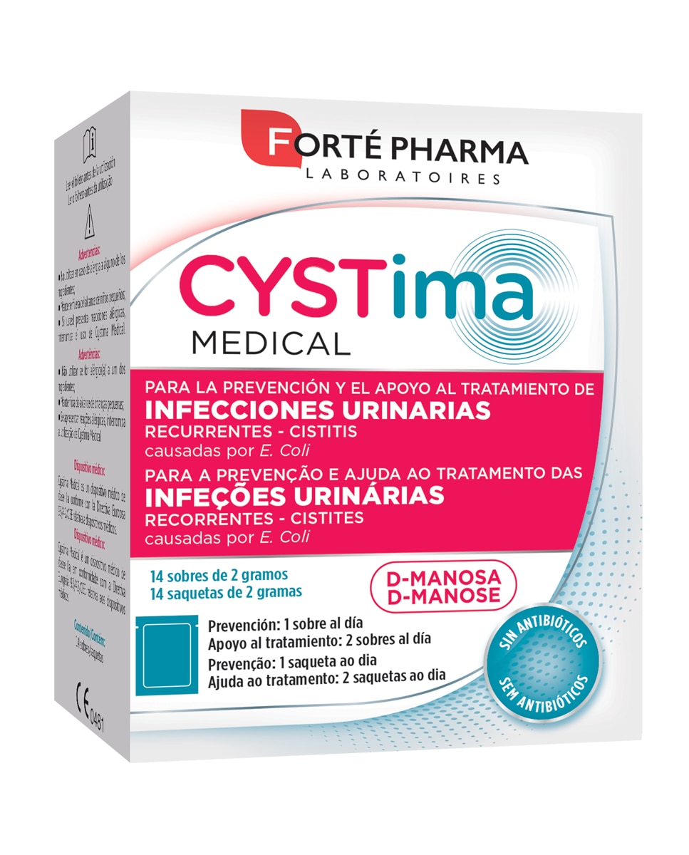 Forte Pharma - Complemento Alimenticio Cystima Medical 14 Sobres Forte Pharma.