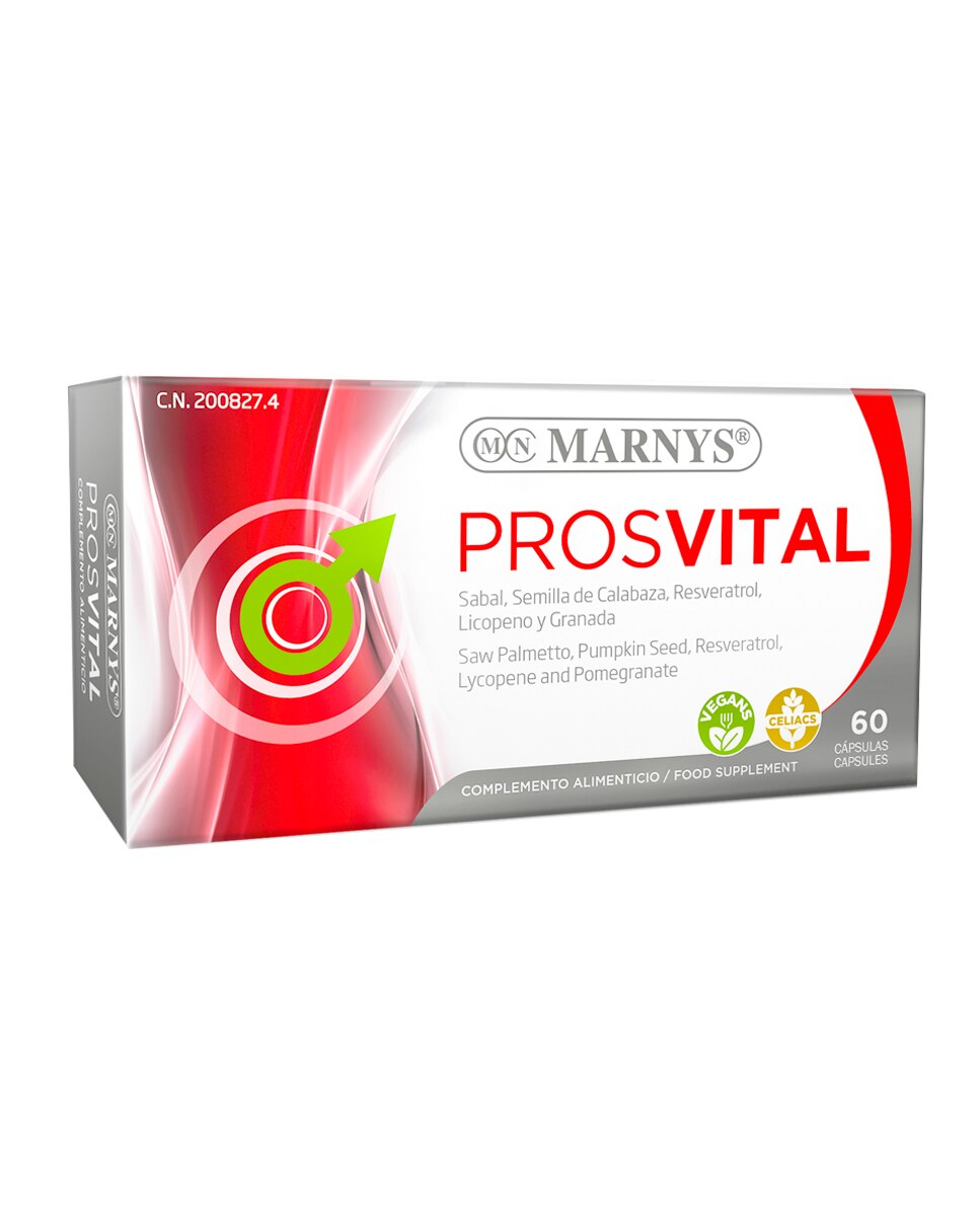 Imagen 0 de 60 cápsulas vegetales Prosvital Marnys