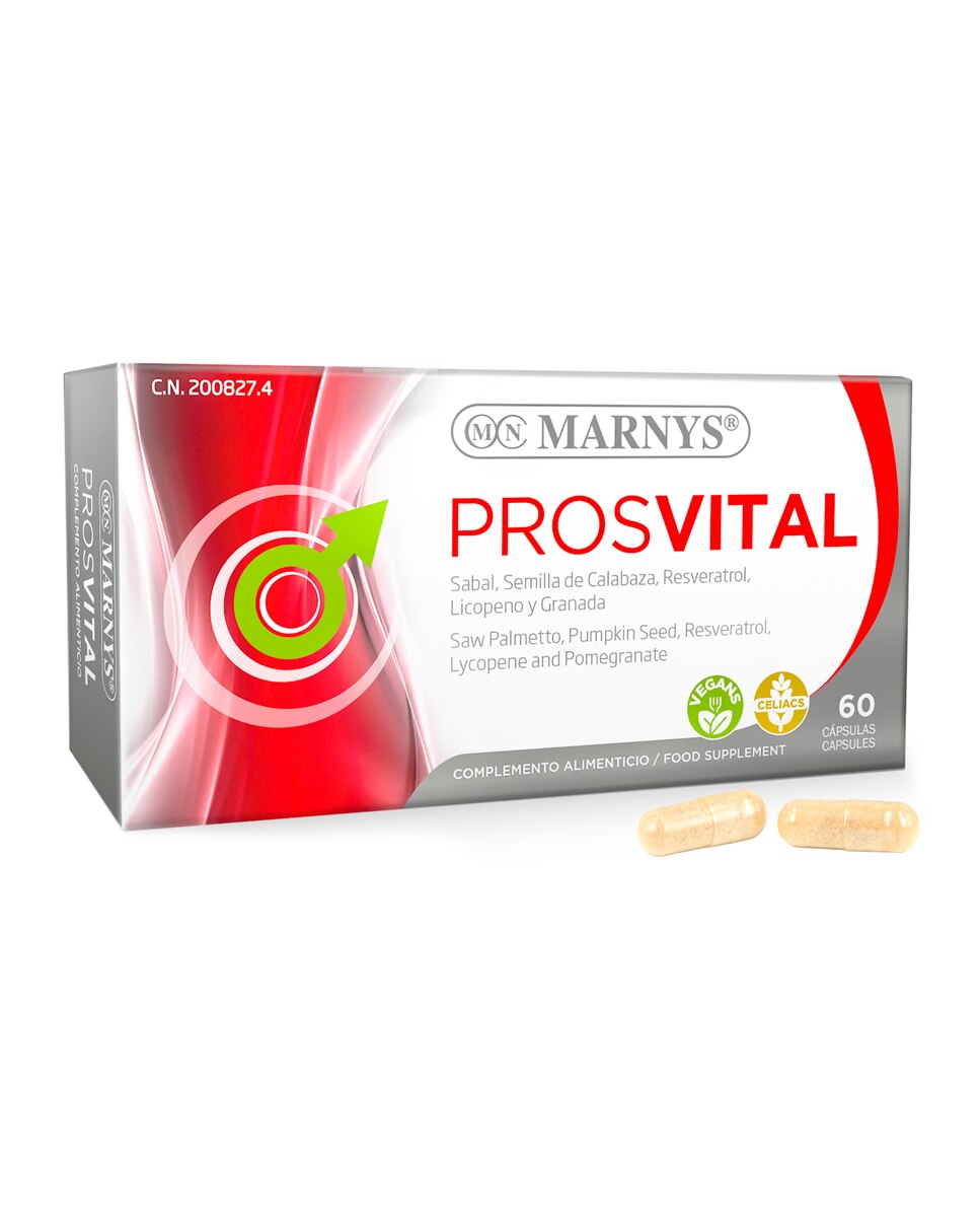 60 cápsulas vegetales Prosvital Marnys 2