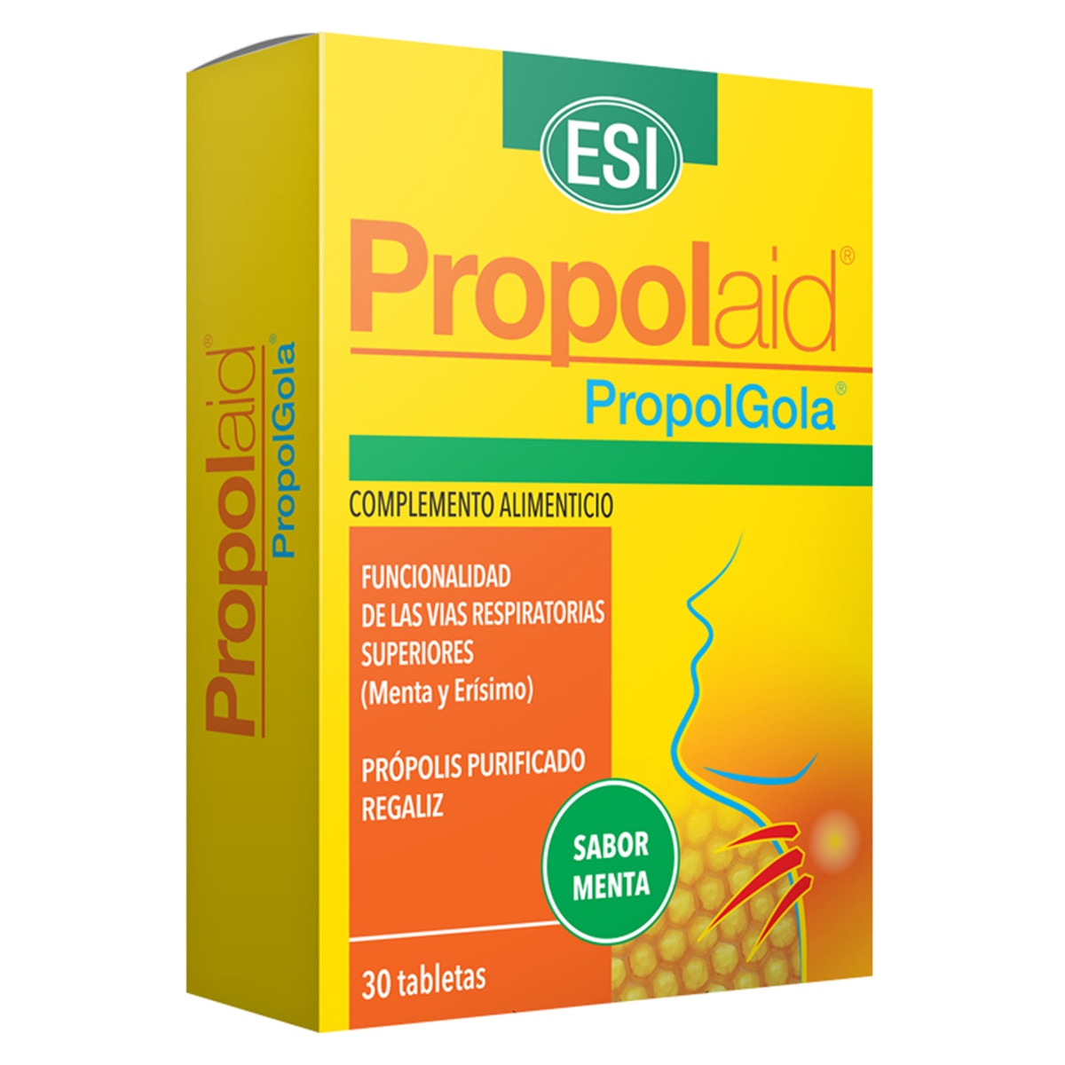 ESI - 30 Tabletas para el Descenso Inmunitario Propolga masticable Propolaid ESI.