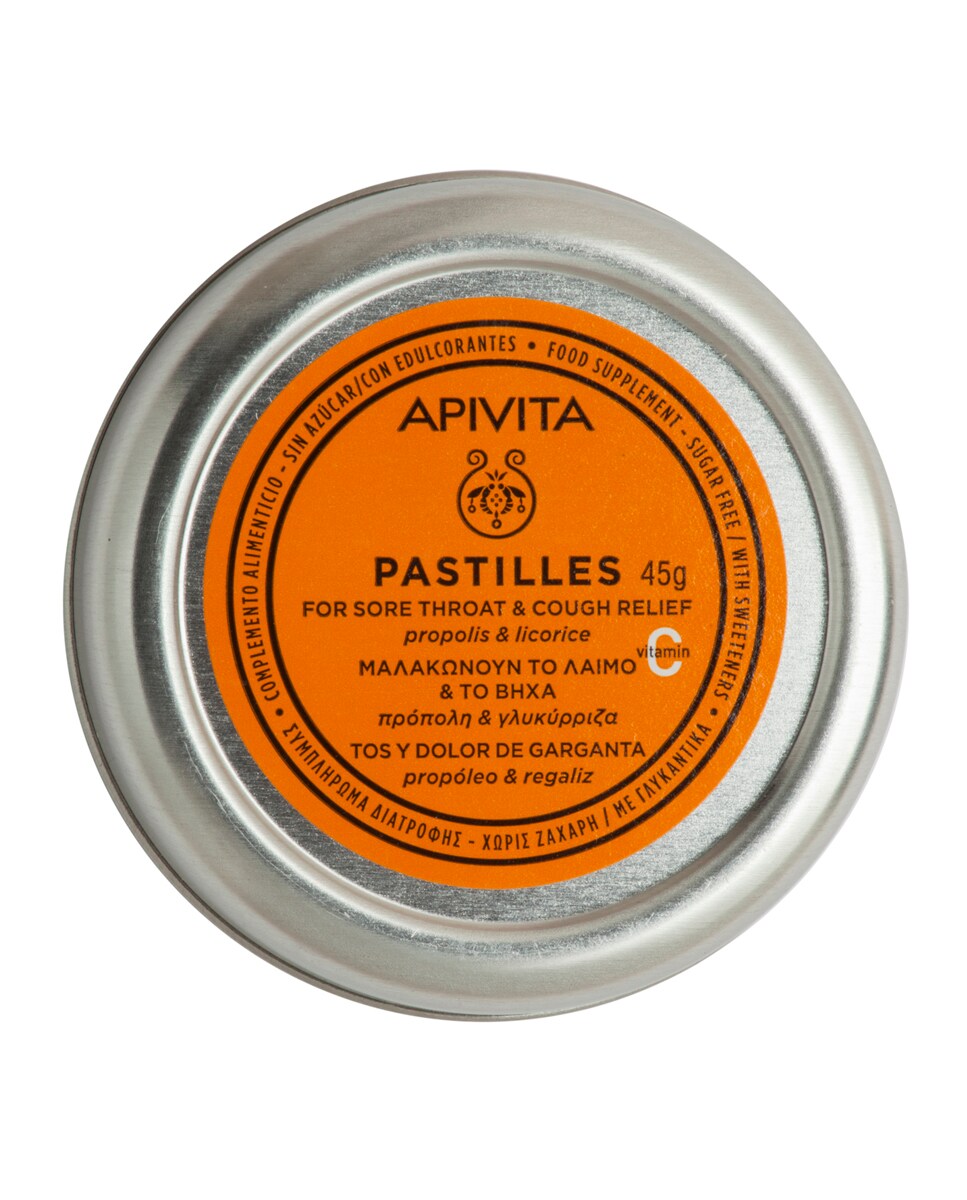 Pastillas Antiinflamatorias con Propóleo & Regaliz Apivita 1