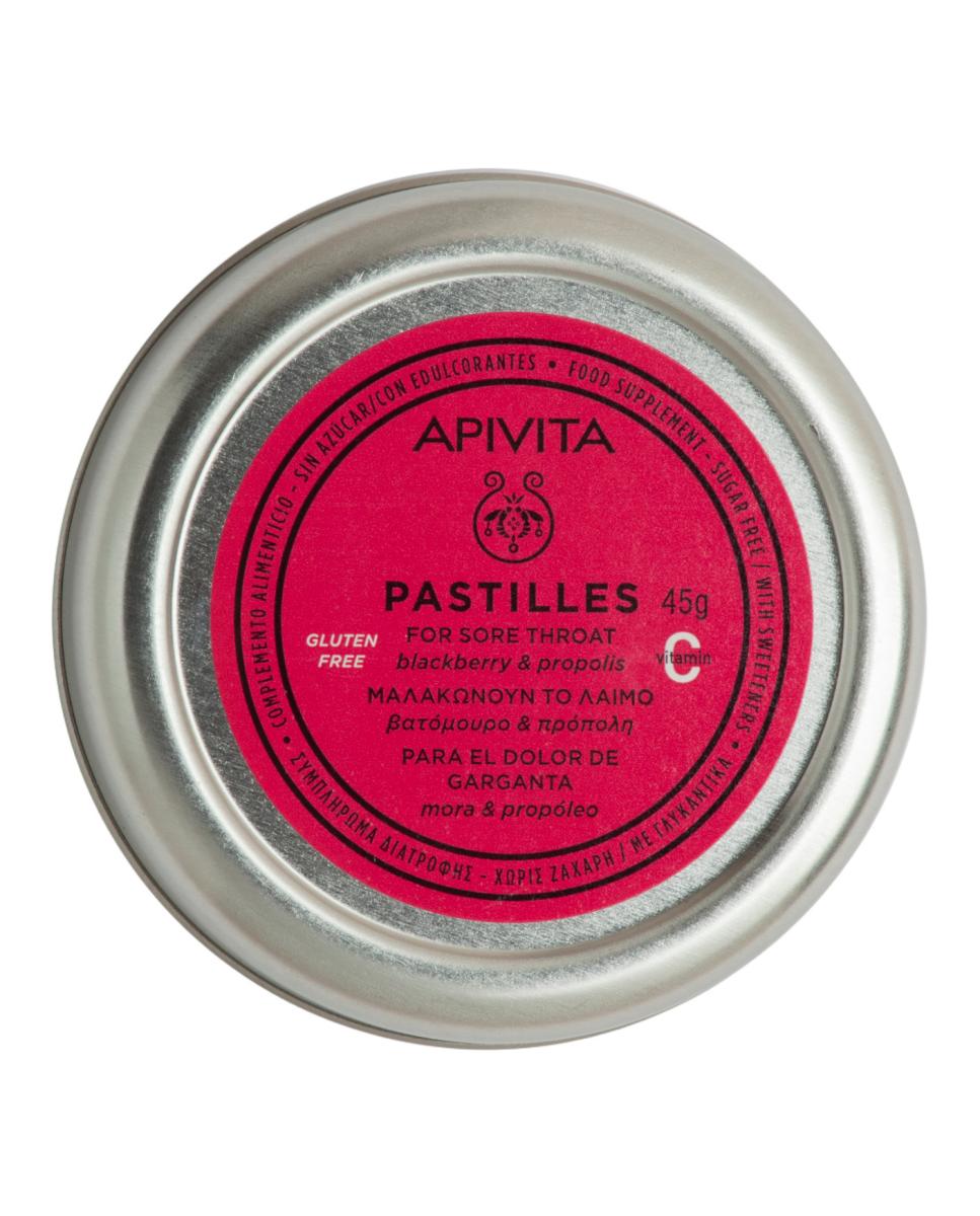 Apivita - Pastillas Con Mora Y Propóleo 45 G Apivita.