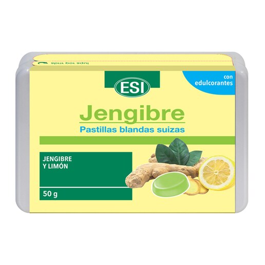 Pastillas blandas Suizas Jengibre y Limón ESI