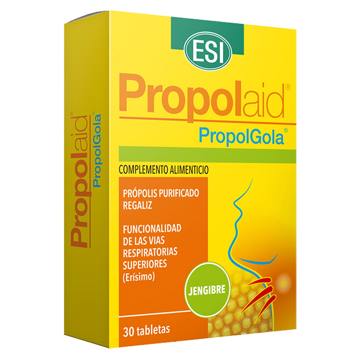 ESI - 30 Tabletas Propolgola Jengibre ESI.