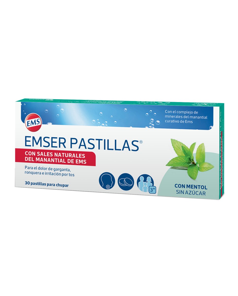 Emser - 30 Pastillas Mentol Emser.