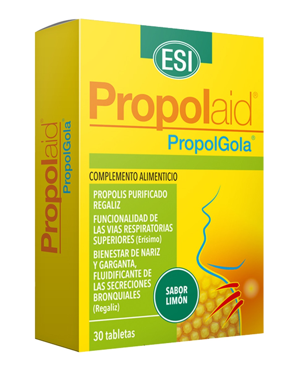 ESI - Complemento alimenticio Propolgola Limón 30 tabletas Esi.