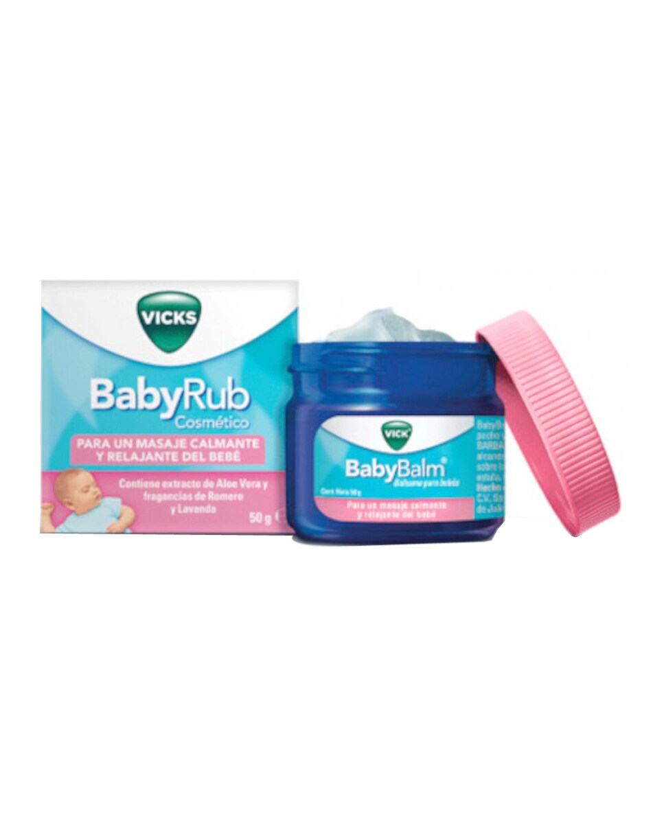Bálsamo Babyrub 50 g Vicks 1