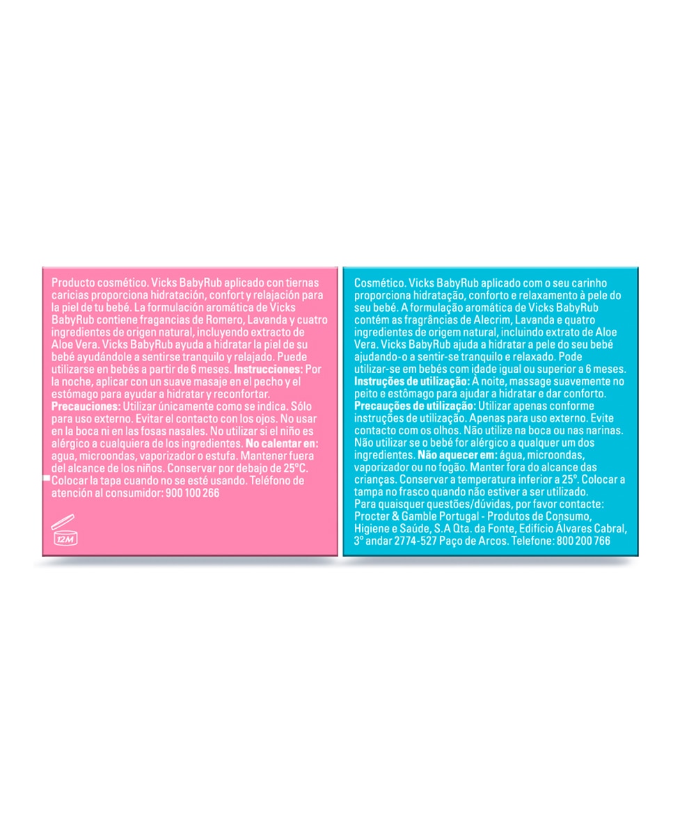 Bálsamo Babyrub 50 g Vicks - 50 g 2