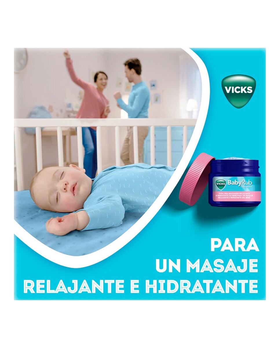 Bálsamo Babyrub 50 g Vicks 4