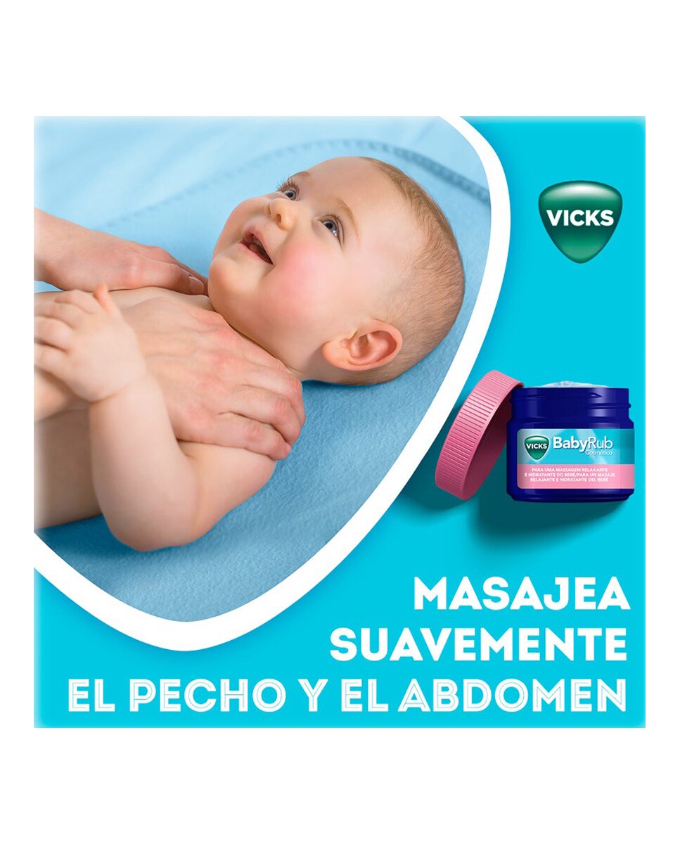 Bálsamo Babyrub 50 g Vicks 5