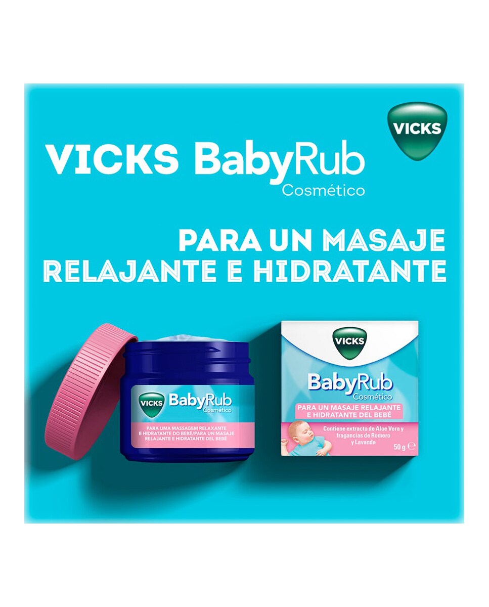 Bálsamo Babyrub 50 g Vicks 7