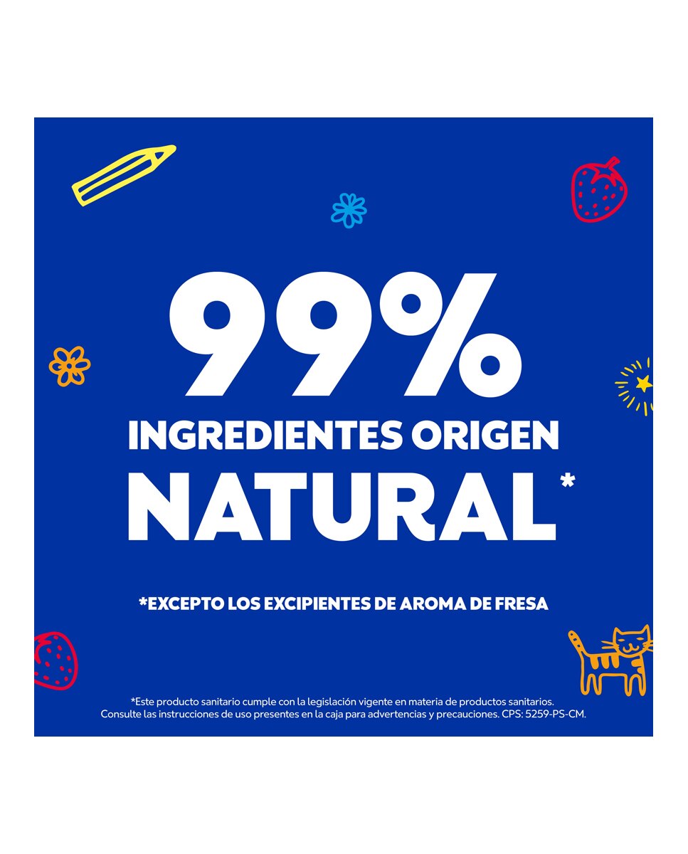 Formula Natura Tos Niños: Jarabe Alivio 2 en 1 Tos Seca y Productiva 140 ml Sabor Miel y Fresa - 140 ml 4