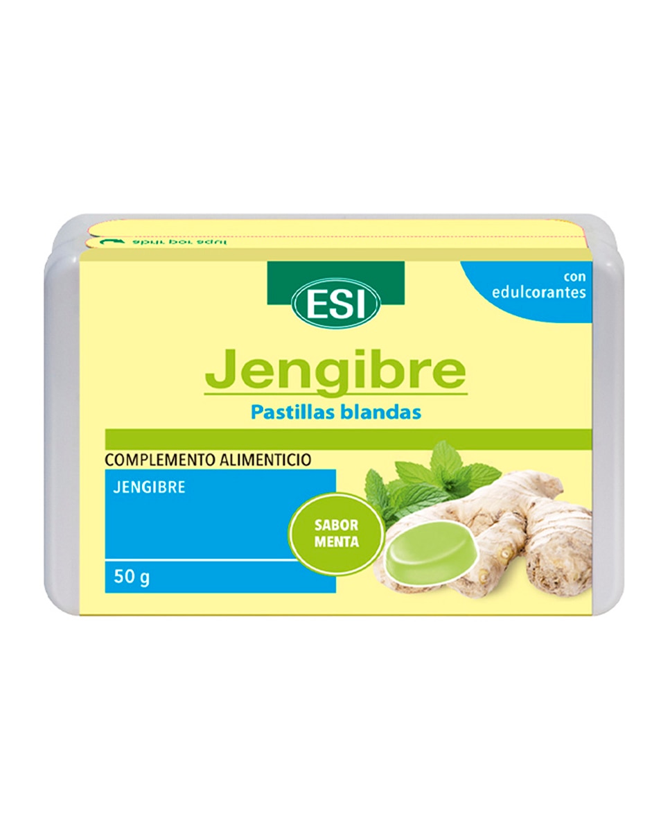 Complemento Alimenticio Pastilla Blanda Jengibre Menta 50 g Esi - 50 g 1