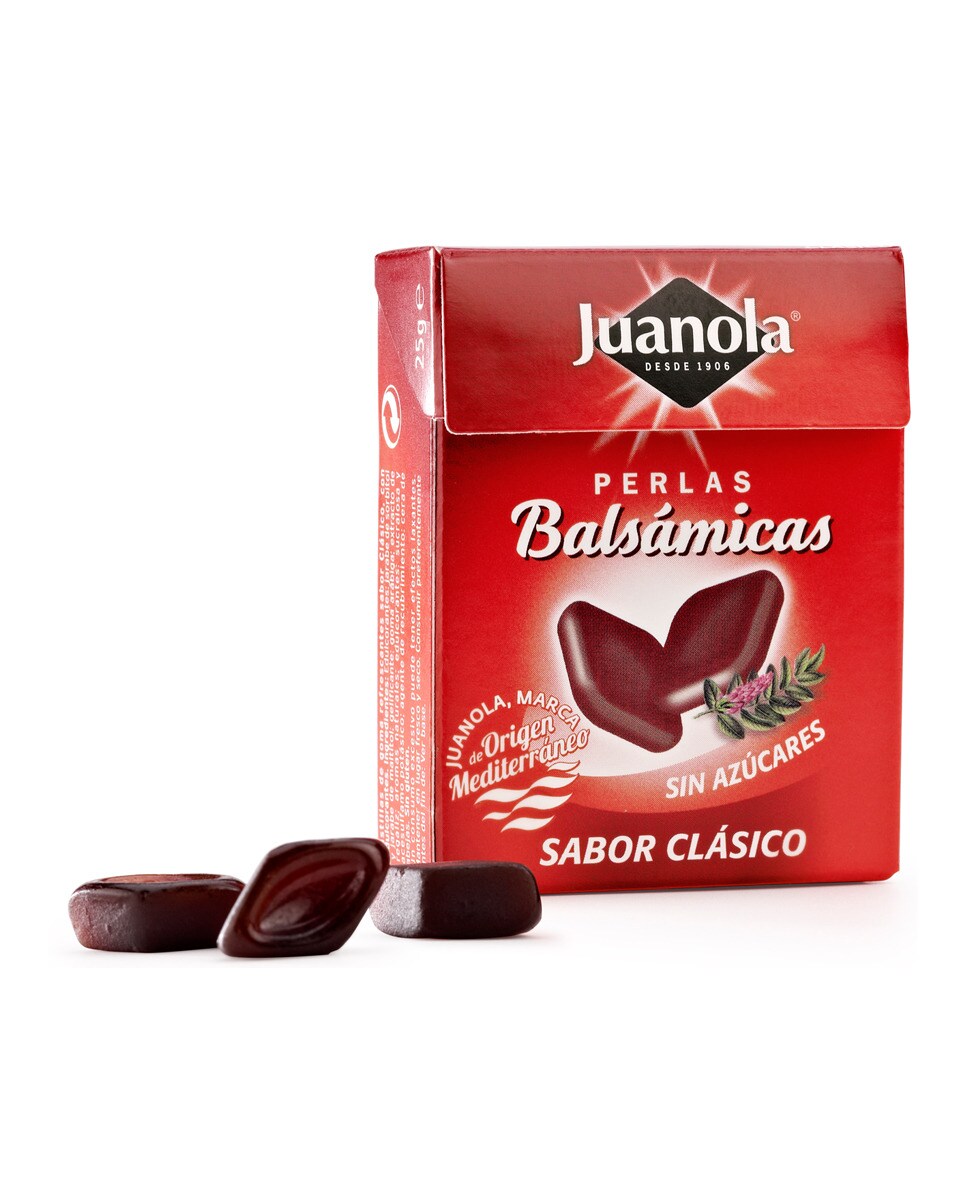 Imagen 2 de Perlas Balsámicas sabor clásico regaliz Juanola