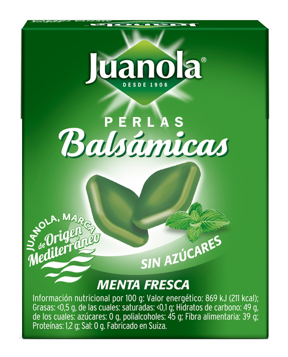 Juanola - Perlas Balsámicas Menta fresca Juanola.