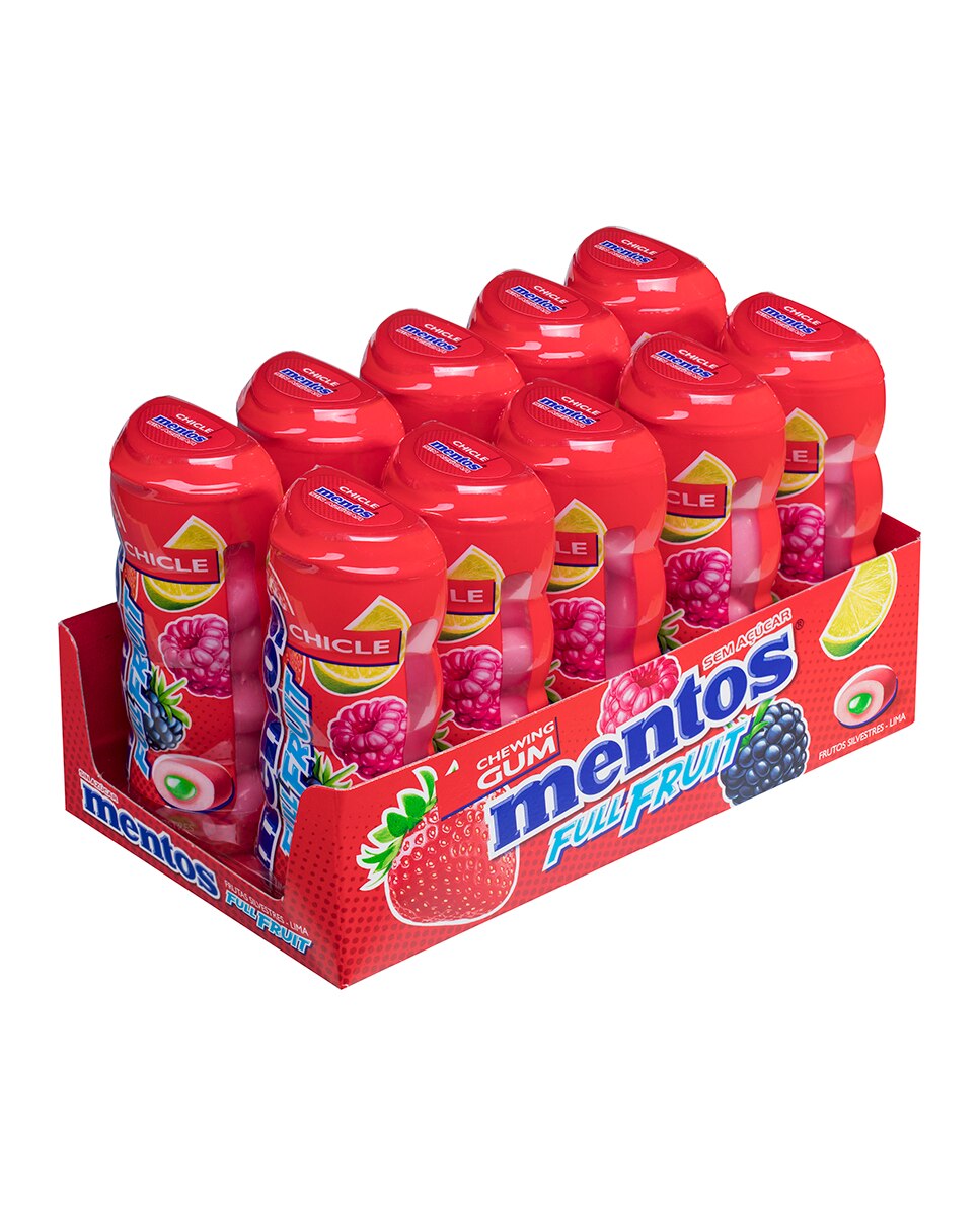 Mentos Chicle Full Fruit 3