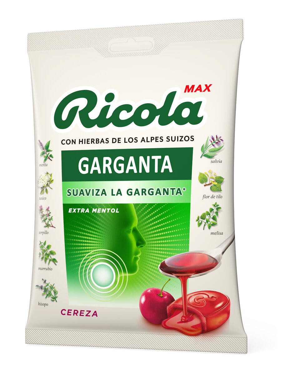 Ricola - Caramelos Max Cereza 68 g Ricola.