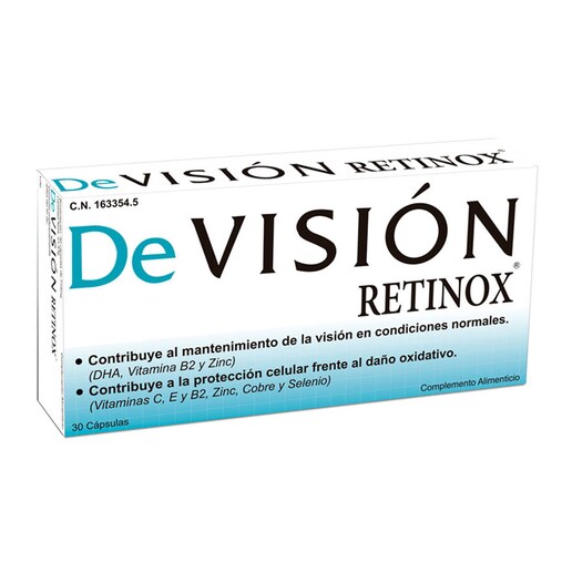 30 Cápsulas Devisión Retinox Pharma OTC Pharma Otc