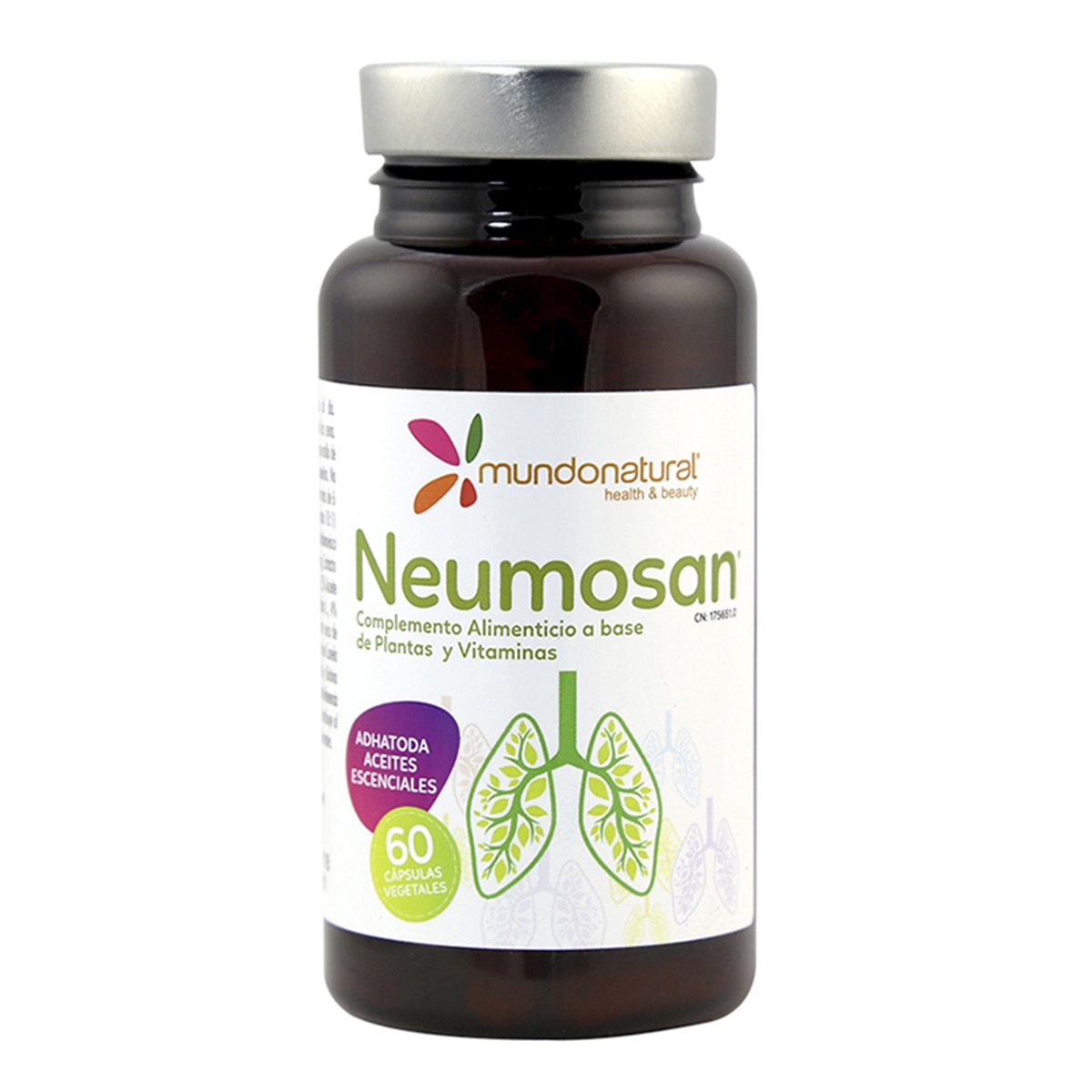 60 cápsulas Neumosan Mundo Natural 1