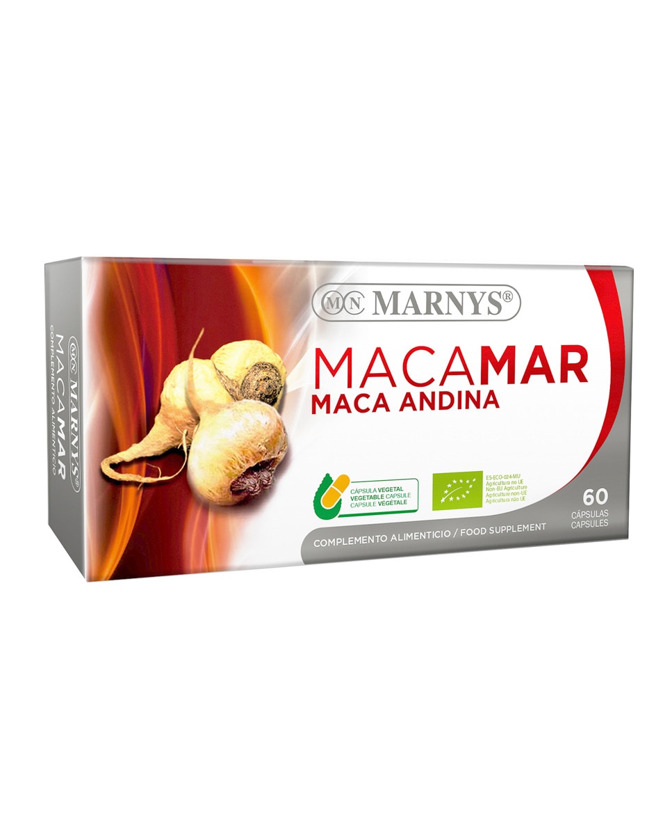 Imagen 0 de Cápsulas Vegetales Macamar Maca Andina Marnys