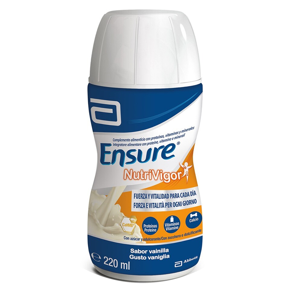 Complemento Nutricional Vainilla 4 unid. x 220 ml Ensure Nutrivigor 2