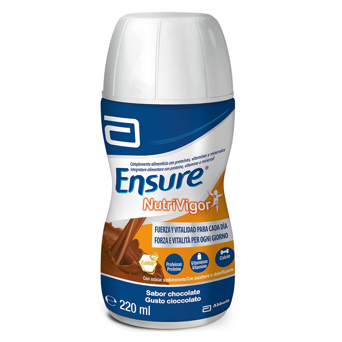 Complemento Nutricional Chocolate 4 unid. x 220 ml Ensure Nutrivigor 2